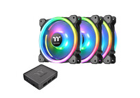 TT Riing Trio 12 LED RGB Radiator Fan TT Premium Edition (3-Fan Pack)