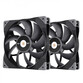 Thermaltake Toughfan 14 Pack 2 Ventiladores Suplementarios 140mm Thermaltake Toughfan 14 Pack 2 Ventiladores Suplementarios 140mm