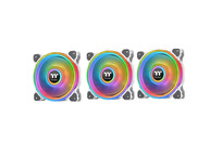 Thermaltake Riing Quad 12 RGB Radiator Pack 3 Ventiladores Edición Premium Blanco