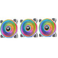 Thermaltake Riing Quad 14 RGB Radiator Pack 3 Ventiladores Edición Premium Blanco Thermaltake Riing Quad 14 RGB Radiator Pack 3 Ventiladores Edición Premium Blanco
