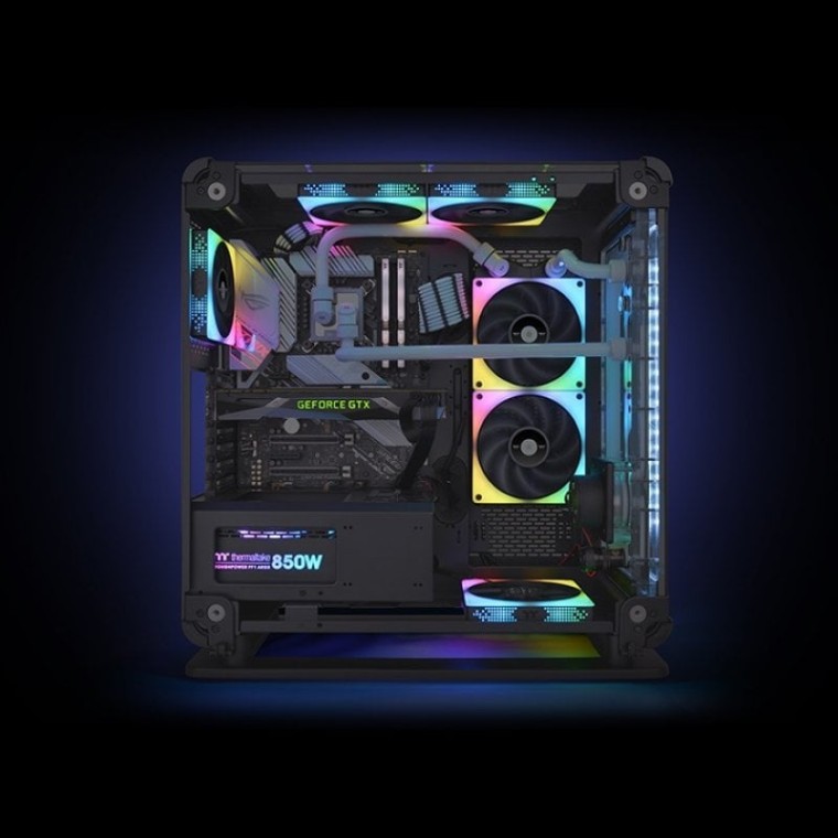 Thermaltake TOUGHFAN 14 RGB Ventilador de Alta Presión Estática 3 Ventiladores 120mm