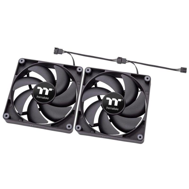 Thermaltake TT CT120 PC Pack 2 Ventiladores 120mm Negro