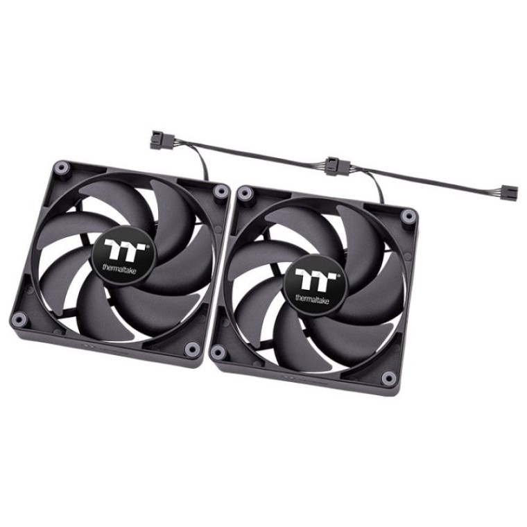 Thermaltake TT CT120 PC Pack 2 Ventiladores 120mm Negro