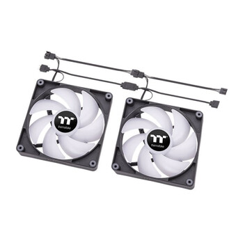 Thermaltake CT120 ARGB Sync PC Pack de 2 Ventiladores 120mm Negro Thermaltake CT120 ARGB Sync PC Pack de 2 Ventiladores 120mm Negro