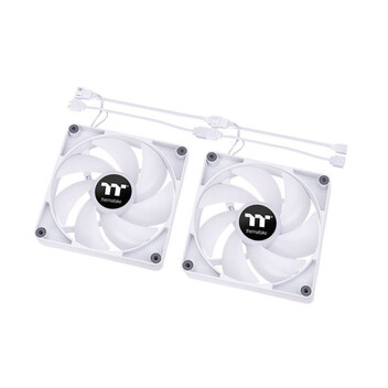 Thermaltake CT120 ARGB Sync PC Pack de 2 Ventiladores 120mm Blanco Thermaltake CT120 ARGB Sync PC Pack de 2 Ventiladores 120mm Blanco