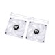 Thermaltake CT140 ARGB Sync PC Pack de 2 Ventiladores 140mm Blanco