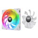 Thermaltake SWAFAN EX12 RGB PC Cooling Fan TT Premium Edition Pack de 3 Ventiladores 120 mm Blanco