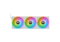 Thermaltake SWAFAN EX14 RGB PC Cooling Fan TT Premium Edition Pack de 3 Ventiladores 140 mm Blanco