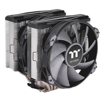 Thermaltake TOUGHAIR 710 7 Pipes Doble Ventilador CPU 140mm Negro Thermaltake TOUGHAIR 710 7 Pipes Doble Ventilador CPU 140mm Negro