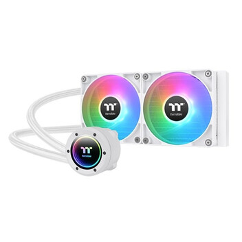Thermaltake TH240 V2 ARGB Snow Kit Refrigeración Líquida 240mm Blanco Thermaltake TH240 V2 ARGB Snow Kit Refrigeración Líquida 240mm Blanco