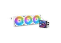 Refrigeración Líquida Thermaltake MAGFloe 420 Ultra ARGB 420mm 3 Ventiladores Display TFT ARGB Blanc