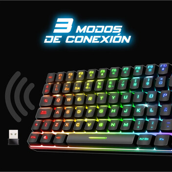 Spirit of Gamer Elite K70 RGB Teclado Gaming Inalámbrico Spirit of Gamer Elite K70 RGB Teclado Gaming Inalámbrico