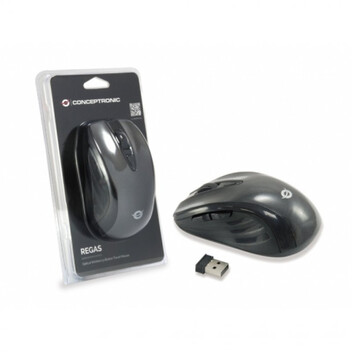 Conceptronic Regas TW5 Ratón Inalámbrico Negro Conceptronic Regas TW5 Ratón Inalámbrico Negro