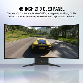 Corsair XENEON FLEX 45WQHD240 45" OLED WQHD 240Hz G-Sync Compatible Curva