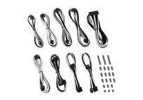Fuente Alimentación Kit de Cables CableMod Classic ModMesh C-Series Corsair RMi RMx Negro/Blanco 18A