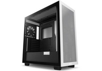 NZXT H7 Flow Cristal Templado USB 3.2 Blanca/Negra