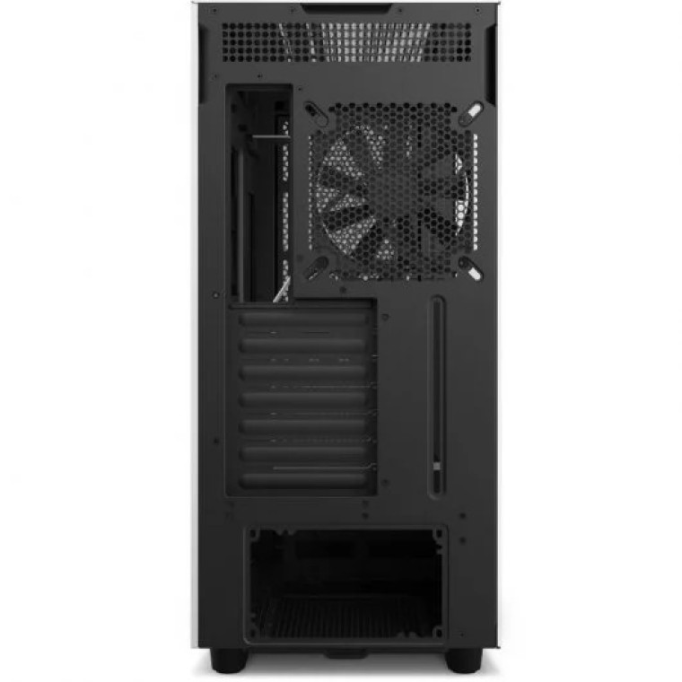 NZXT H7 Flow Cristal Templado USB 3.2 Blanca/Negra