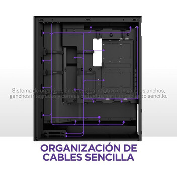 Torre PC NZXT H7 Flow RGB 2024 Cristal Templado USB 3.2 Negra Torre PC NZXT H7 Flow RGB 2024 Cristal Templado USB 3.2 Negra