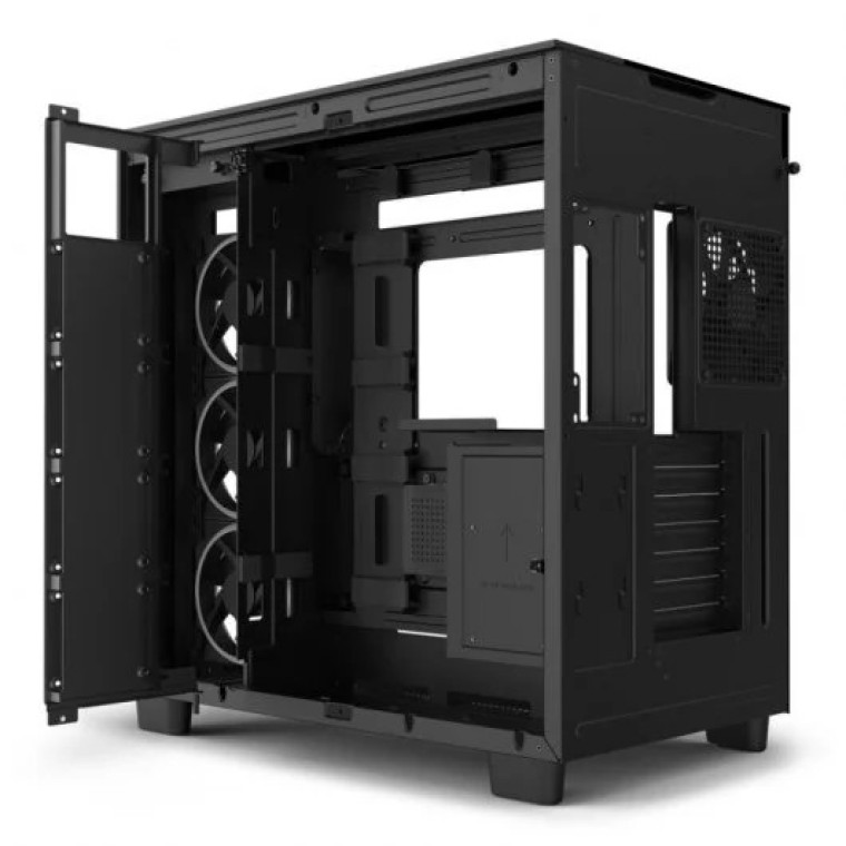 NZXT H9 Elite RGB Midi Tower Cristal Templado USB 3.2 Negra