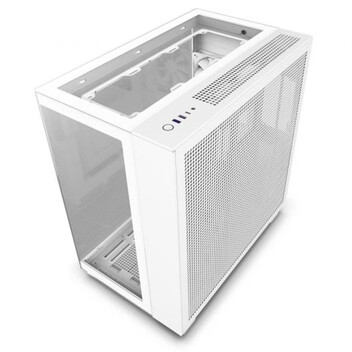 NZXT H9 Elite RGB Midi Tower Cristal Templado USB 3.2 Blanca