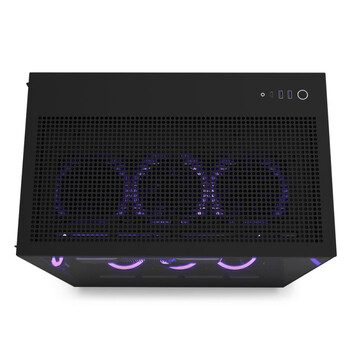 Torre PC NZXT H9 Flow Semitorre ATX Cristal Templado USB-C/3.2 Negra