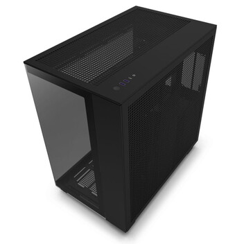 Torre PC NZXT H9 Flow Semitorre ATX Cristal Templado USB-C/3.2 Negra