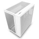 NZXT H9 Flow Mid Tower Cristal Templado USB 3.2 Blanca