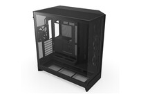 Torre PC Caja NZXT H9 Flow Malla y vidrio templado, 3x140mm, ATX/EATX