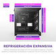 Torre PC Caja NZXT H9 Flow Malla y vidrio templado, 3x140mm, ATX/EATX