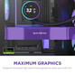 Torre PC Caja NZXT H9 Flow RGB+ Negro Vidrio Templado ATX EATX mATX Mini-ITX Iluminación Multi