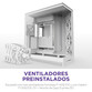 Torre PC Torre NZXT H9 Flow Blanco Ventana Templada ATX EATX mATX Mini-ITX 4 Ventiladores Vidrio Tem Torre PC Torre NZXT H9 Flow Blanco Ventana Templada ATX EATX mATX Mini-ITX 4 Ventiladores Vidrio Tem