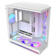 Torre PC Torre NZXT H9 Flow RGB+ Blanco ATX/EATX Vidrio Templado RGB Midi Tower