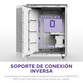 Torre PC Torre NZXT H9 Flow RGB+ Blanco ATX/EATX Vidrio Templado RGB Midi Tower Torre PC Torre NZXT H9 Flow RGB+ Blanco ATX/EATX Vidrio Templado RGB Midi Tower