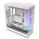 Torre PC Caja NZXT H9 Flow RGB Blanco 3x140mm RGB