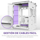 Torre PC Caja NZXT H9 Flow RGB Blanco 3x140mm RGB Torre PC Caja NZXT H9 Flow RGB Blanco 3x140mm RGB