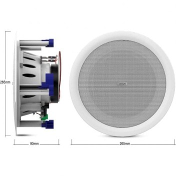 Audibax CM808L-BT Altavoces Empotrables de Techo Bluetooth 2 Vías 2x40W 8" Blancos Audibax CM808L-BT Altavoces Empotrables de Techo Bluetooth 2 Vías 2x40W 8" Blancos