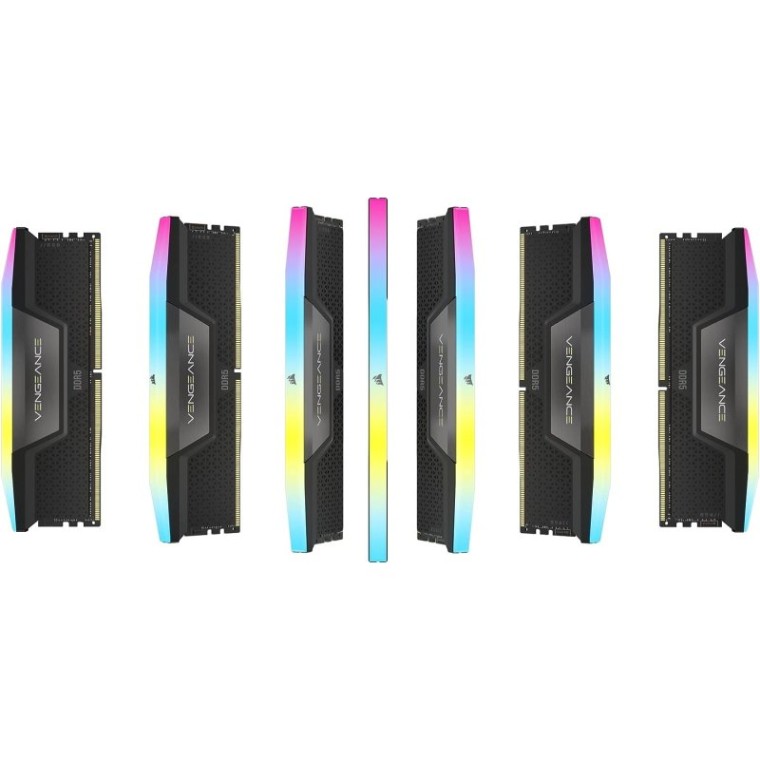 Corsair Vengeance RGB DDR5 6000MHz 32GB 2x16GB CL30 Negra