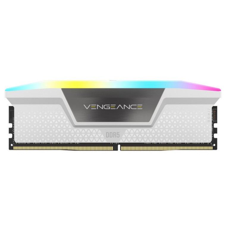 Corsair Vengeance RGB DDR5 6400MHz PC5-51200 32GB 2x16GB CL36 Blanca