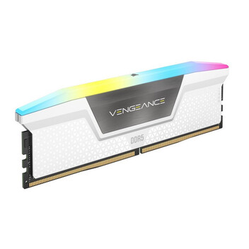 Corsair Vengeance RGB DDR5 6400MHz PC5-51200 32GB 2x16GB CL36 Blanca Corsair Vengeance RGB DDR5 6400MHz PC5-51200 32GB 2x16GB CL36 Blanca
