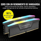 Memoria RAM Corsair Vengeance RGB DDR5 6400MHz 32GB 2x16GB CL32 Memoria Dual AMD EXPO e Intel XMP