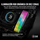 Memoria RAM Corsair Vengeance RGB DDR5 6400MHz 32GB 2x16GB CL32 Memoria Dual AMD EXPO e Intel XMP