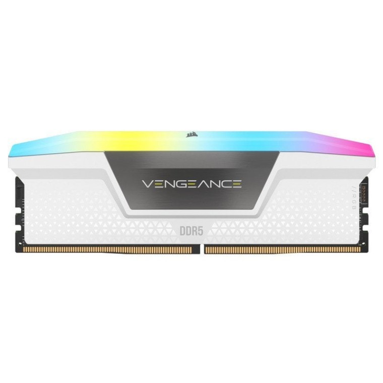 Corsair Vengeance RGB DDR5 6000MHz PC5-48000 32GB 2x16GB CL36 Blanca