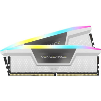 Memoria RAM Corsair Vengeance RGB DDR5 White 6000MHz 64 GB 2x32GB CL30 Memoria RAM Corsair Vengeance RGB DDR5 White 6000MHz 64 GB 2x32GB CL30