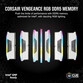 Memoria RAM Corsair Vengeance RGB DDR5 White 6000MHz 64 GB 2x32GB CL30 Memoria RAM Corsair Vengeance RGB DDR5 White 6000MHz 64 GB 2x32GB CL30