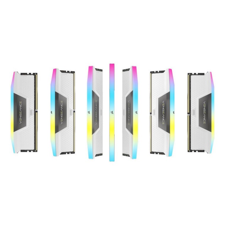 Corsair Vengeance RGB DDR5 6000MHz PC5-48000 64GB 2x32GB CL40 Blanca