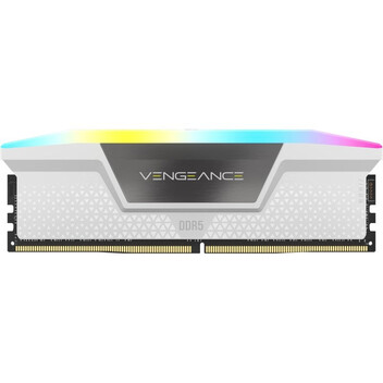 Memoria RAM Corsair Vengeance RGB DDR5 White 6000MHz 64GB 2x32GB CL30 Dual Intel XMP 3.0 y AMD EXPO