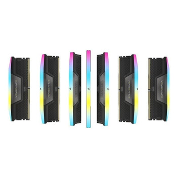 Corsair Vengeance RGB DDR5 6400MHz 64GB 2x32GB CL32 Negra Corsair Vengeance RGB DDR5 6400MHz 64GB 2x32GB CL32 Negra