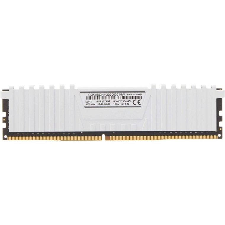 Corsair Vengeance LPX DDR4 3000MHz PC4-24000 2x8GB 16GB CL16 Blanca