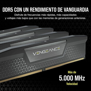 Memoria RAM Corsair Vengeance DDR5 5600MHz 16GB CL40 Intel XMP 3.0 Memoria RAM Corsair Vengeance DDR5 5600MHz 16GB CL40 Intel XMP 3.0