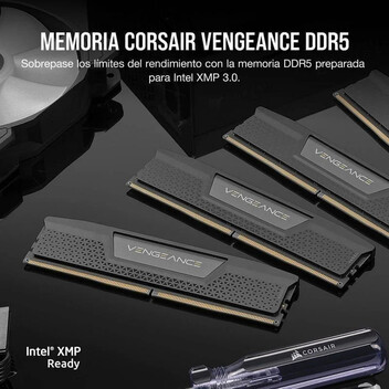 Corsair Vengeance DDR5 6400MHz 32GB 2x16GB CL36 Negra
